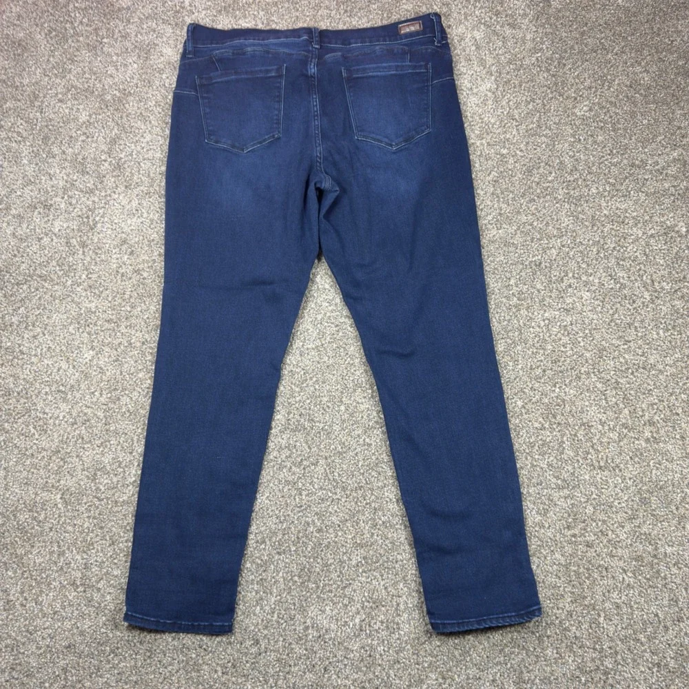 Juicy Couture Los Angeles Womens Skinny Jeans Dark Wash Stretch Size 16